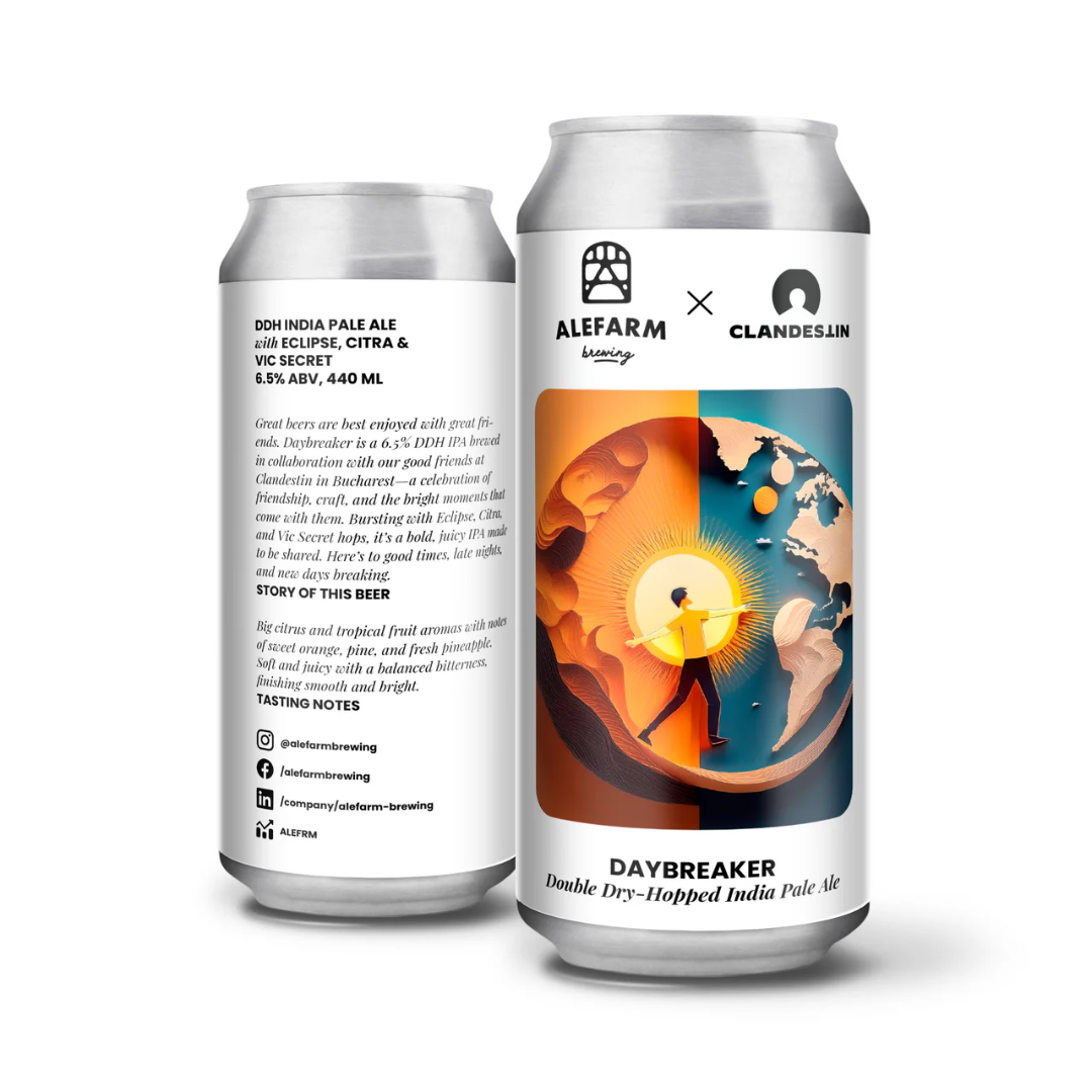 Alefarm x Clandestin Daybreaker DDH IPA Alefarm x Clandestin Daybreaker DDH IPA
