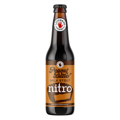 Left Hand Peanut Butter NITRO Milk Stout BOTTLE