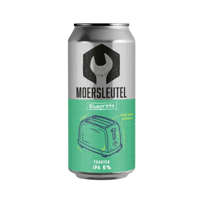 Moersleutel x La Debauche Blueprints TOASTER IPA