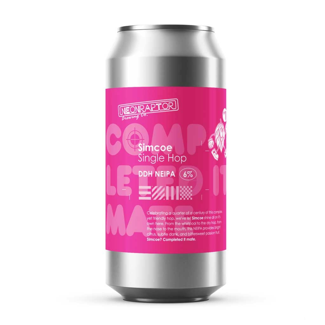 Neon Raptor SIMCOE Completed It Mate DDH NE IPA