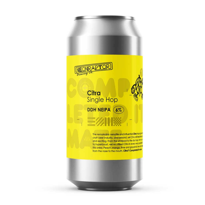 Neon Raptor CITRA Completed It Mate DDH NE IPA