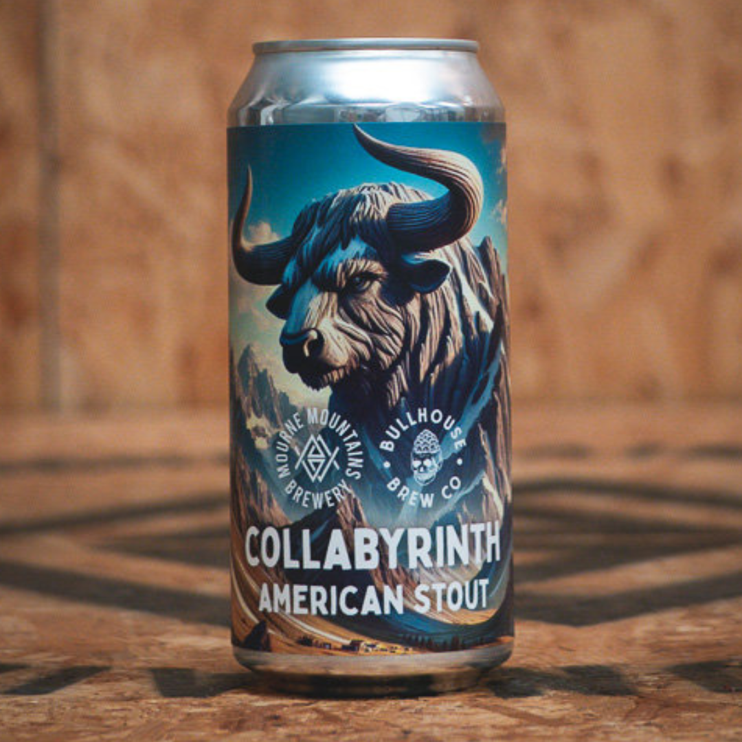 Mourne Mountains x Bullhouse Collabyrinth American Stout Mourne Mountains x Bullhouse Collabyrinth American Stout