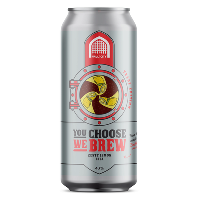 Vault City You Choose, We Brew Zesty Lemon Cola Sour