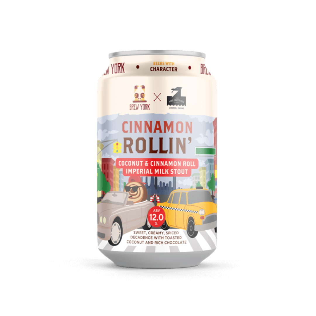 Brew York Cinnamon Rollin' Imperial Milk Stout Brew York Cinnamon Rollin' Imperial Milk Stout