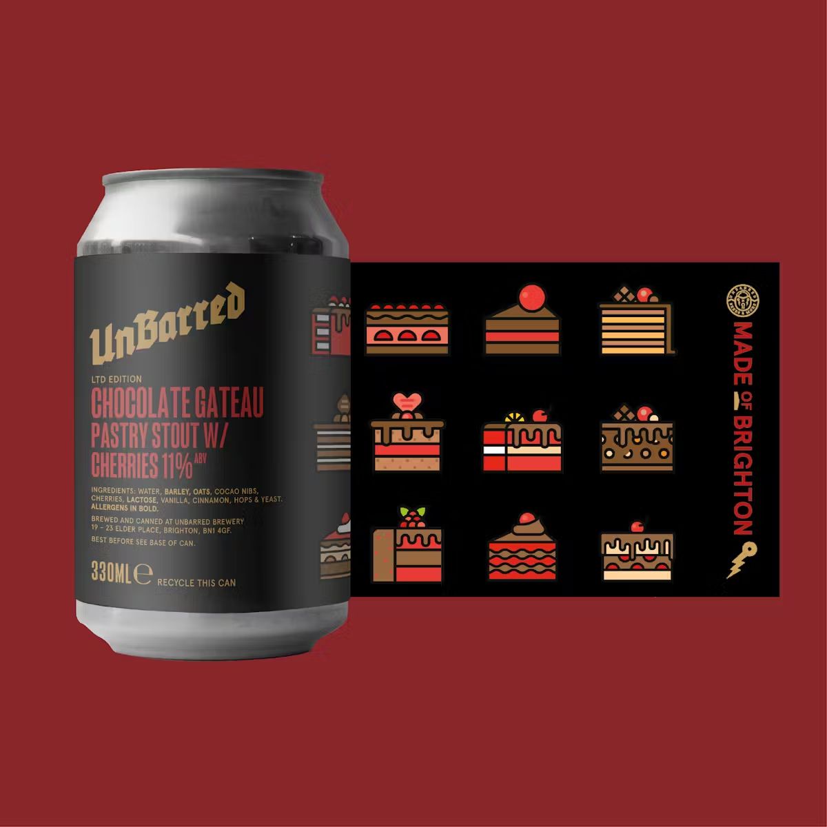 UnBarred Chocolate Gateau Pastry Stout