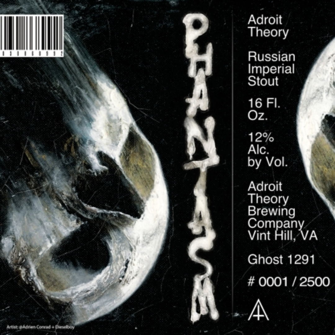 Adroit Theory Phantasm Russian Imperial Stout Adroit Theory Phantasm Russian Imperial Stout