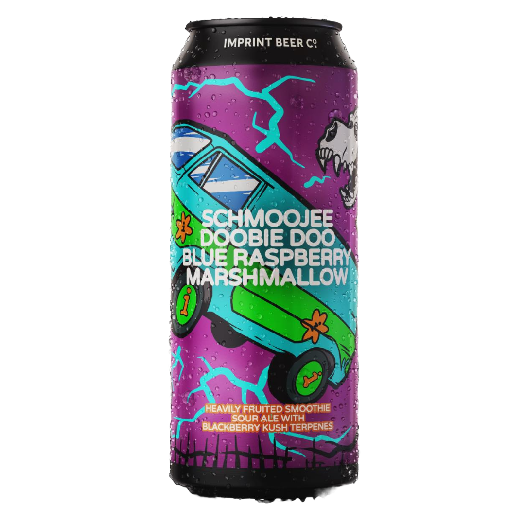 Imprint Schmoojee Doobie Doo Blue Raspberry Marshmallow Fruited Sour