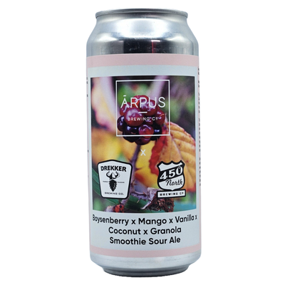 Arpus x Drekker x 450 North Boysenberry Mango Vanilla Coconut Granola Smoothie Sour