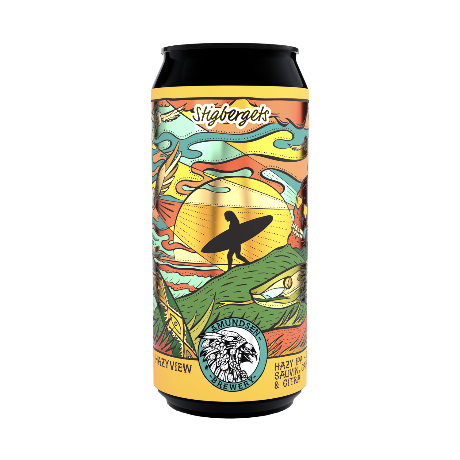 Amundsen x Stigbergets Hazyview Hazy IPA