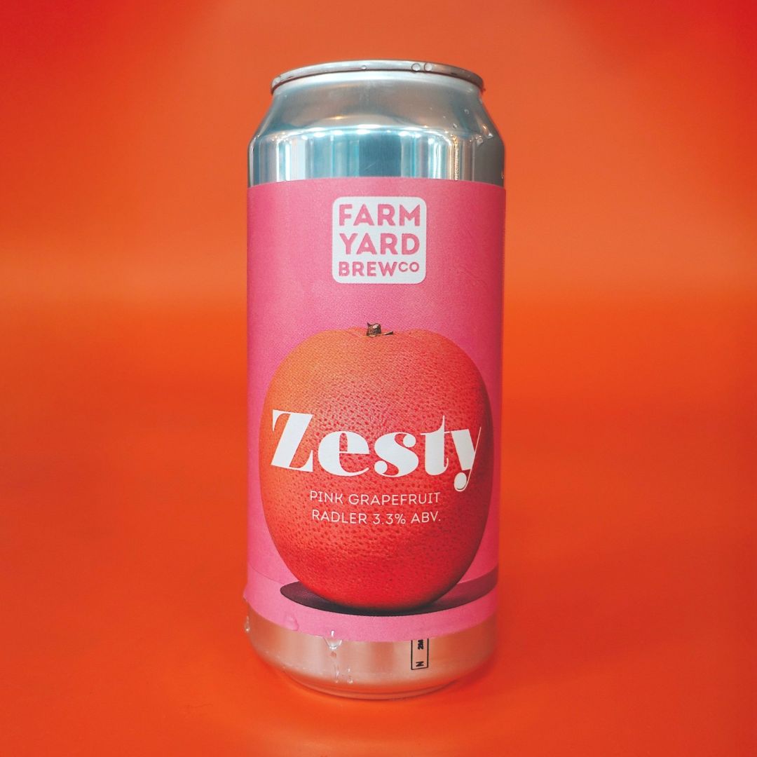 Farm Yard Zesty Pink Grapefruit Radler