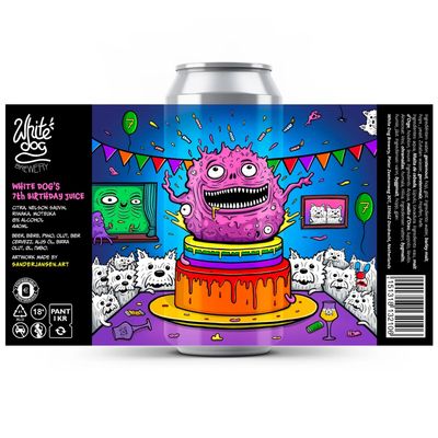 White Dog 7th Birthday Juice DIPA