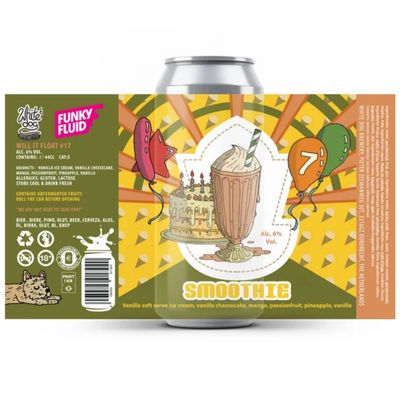 White Dog x Funky Fluid Will It Float #17 Smoothie Sour