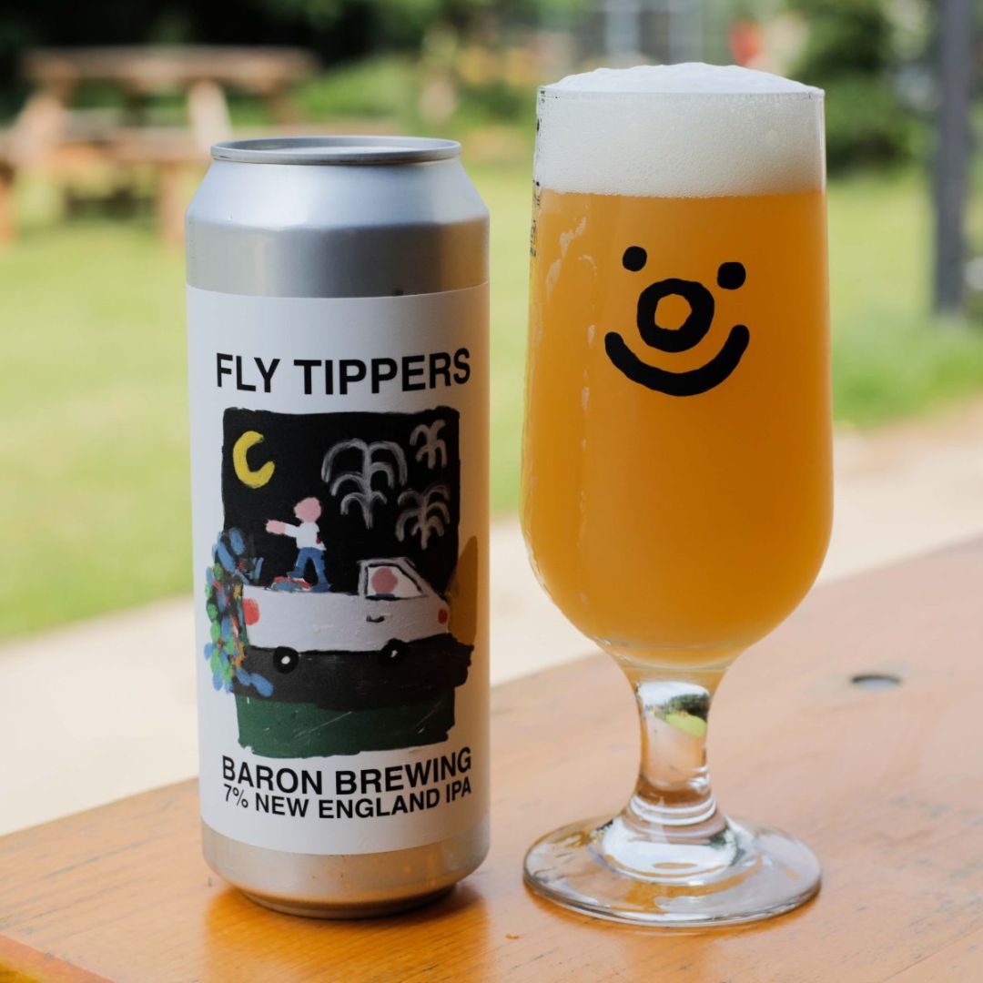 Baron Fly Tippers NE IPA Baron Fly Tippers NE IPA