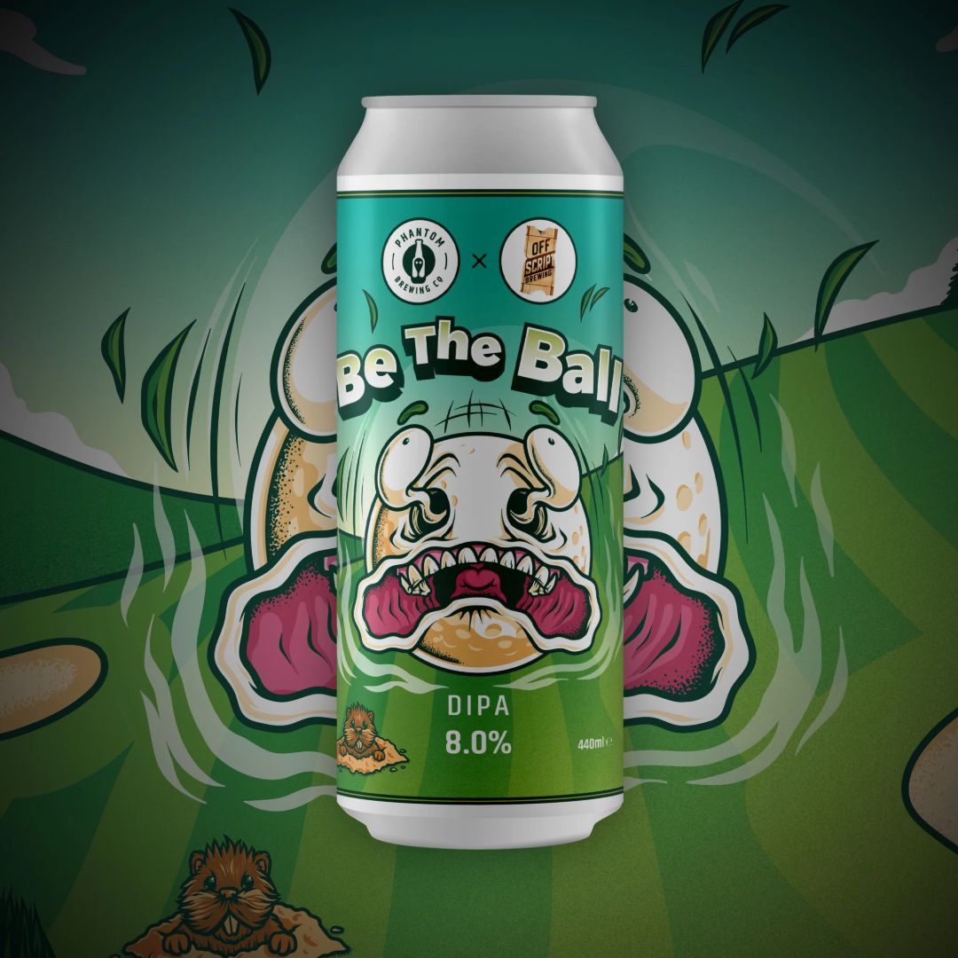 Phantom x Off Script Be The Ball DIPA
