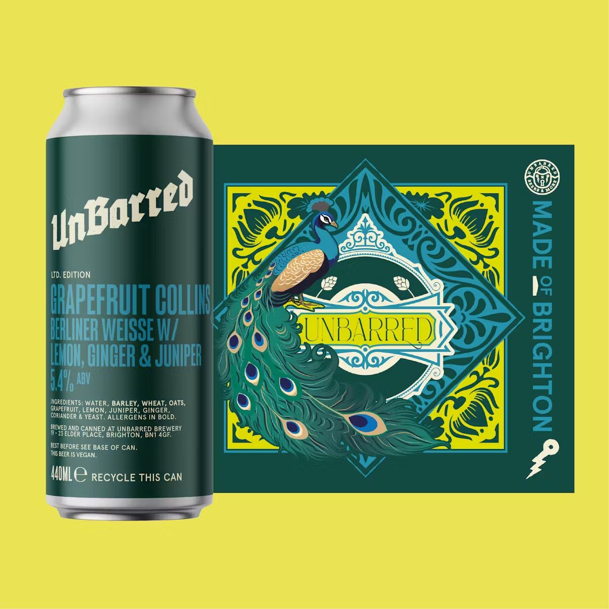 UnBarred Grapefruit Collins Berliner Weisse