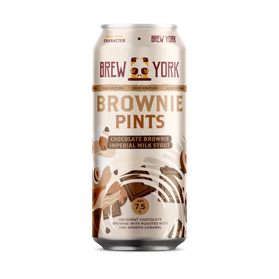 Brew York Brownie Pints 2025 Milk Stout
