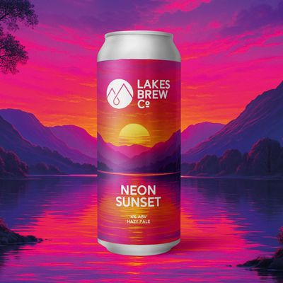 Lakes Neon Sunset Hazy Pale Ale