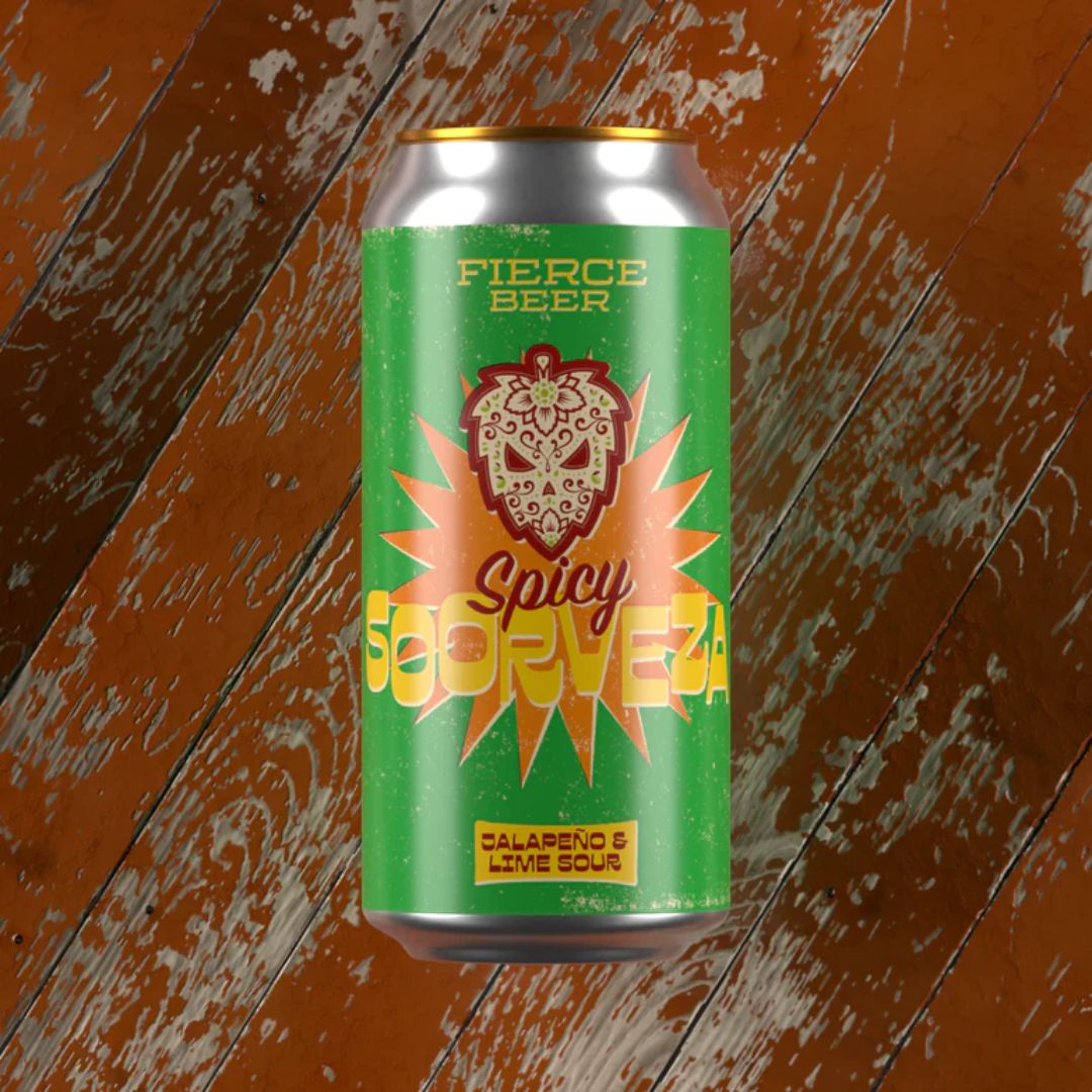 Fierce SPICY Soorveza Jalapeno &amp; Lime Sour