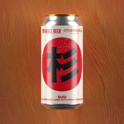 Fierce x Otherworld SUGI Rice Lager