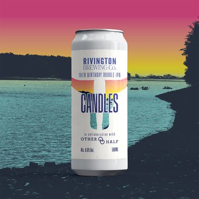 Rivington x Other Half Candles 10th Birthday DIPA