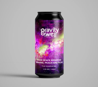 Gravity Well Inner Space Smoothie Banana Peach Plum Fruit Smoothie Sour