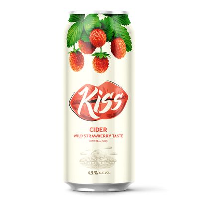 Kiss Cider Wild Strawberry Taste