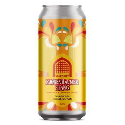 Vault City Kjøbenhavner Stang Pineapple &amp; Lemon Ice Cream Sour