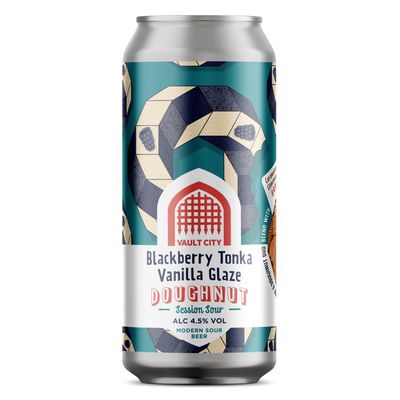 Vault City Blackberry Tonka Vanilla Glaze Doughnut Session Sour