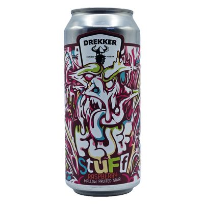 Drekker Fluff Stuff Raspberry Mallow Fruited Sour