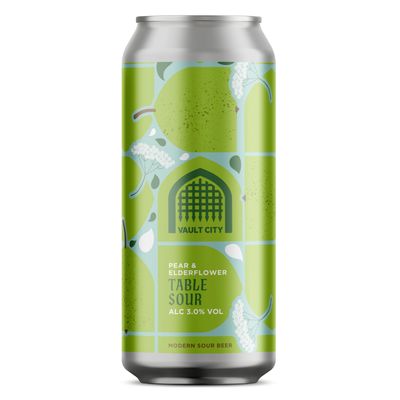 Vault City Pear &amp; Elderflower Table Sour