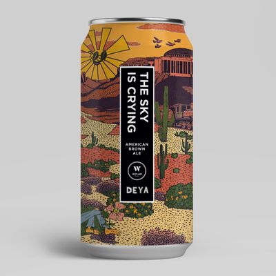 Wylam x Deya The Sky Is Crying American Brown Ale