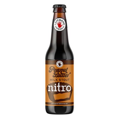 Left Hand Peanut Butter NITRO Milk Stout BOTTLE