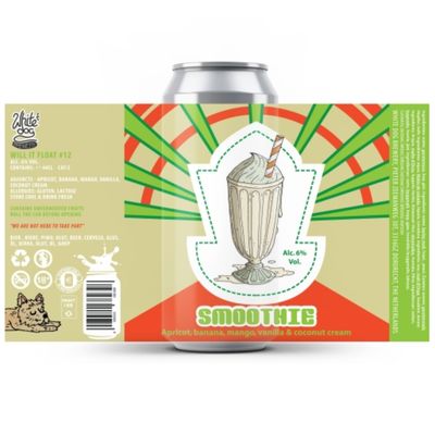 White Dog Will It Float #12 Smoothie Sour White Dog Will It Float #12 Smoothie Sour