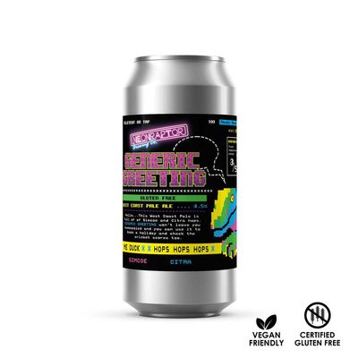 Neon Raptor Generic Greeting WC Pale Ale