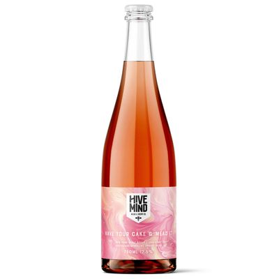 Hive Mind Have Your Cake &amp; Mead It Sparkling Bochet Mead