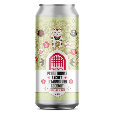 Vault City Peach Ginger Lychee Lemongrass Coconut Session Sour