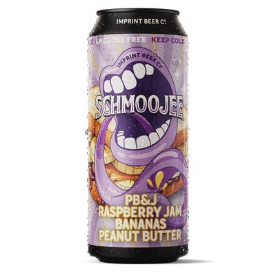 Imprint Schmoojee PB&amp;J Raspberry Jam Bananas Peanut Butter Pastry Sour