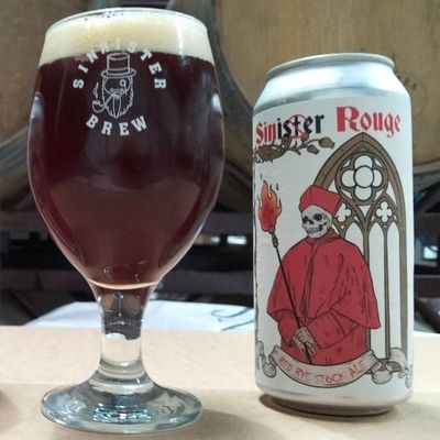 Sinnister Rouge BA Stock Ale