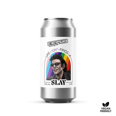 Neon Raptor Life Finds A Slay Pale Ale