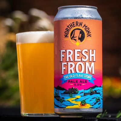 Northern Monk Fresh From The Old Flax Store #7 (Pastel Orange &amp; Blue) Pale Ale