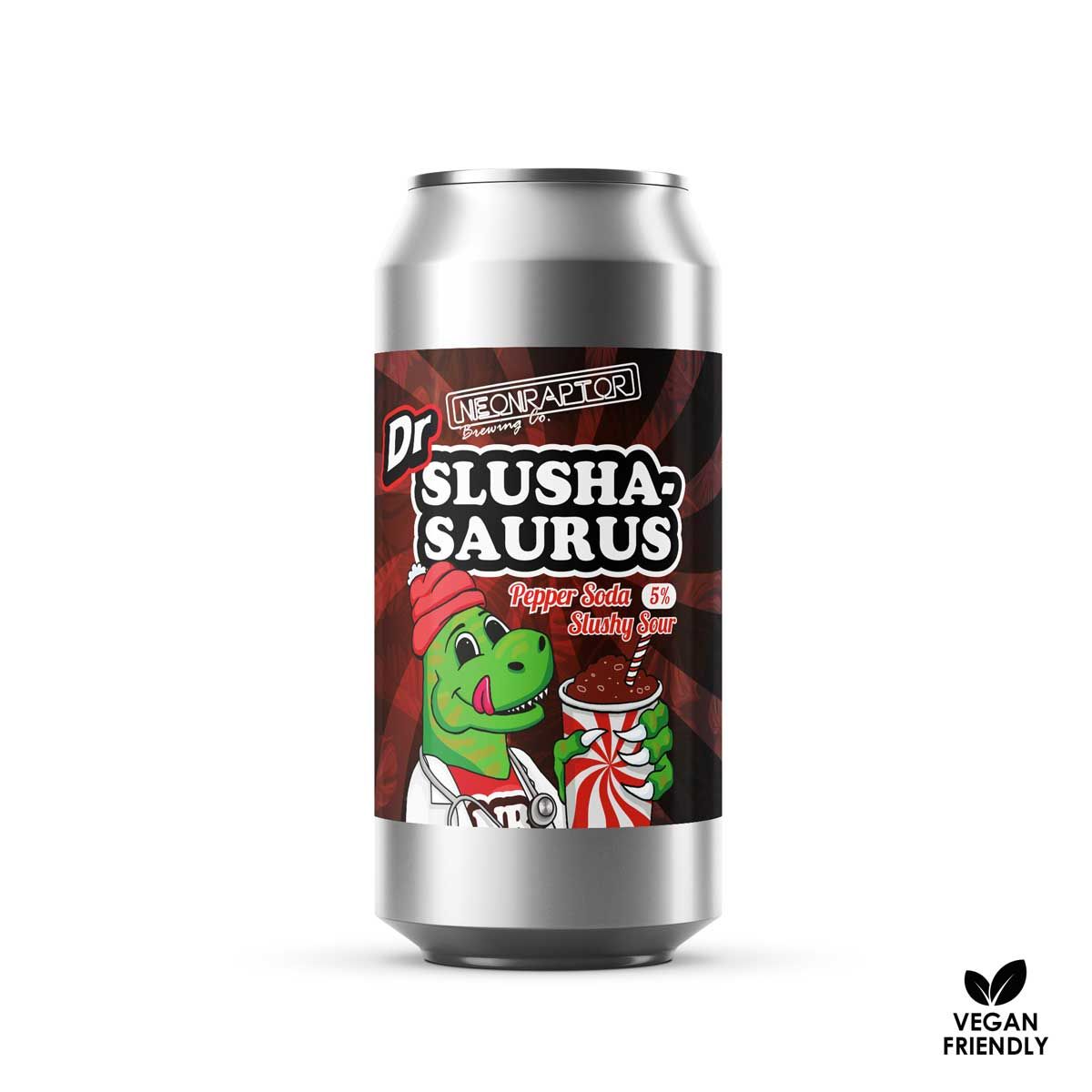 Neon Raptor DR Slushasaurus Pepper Soda Slushy Sour
