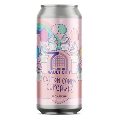 Vault City Cotton Candy Cupcakes Sour