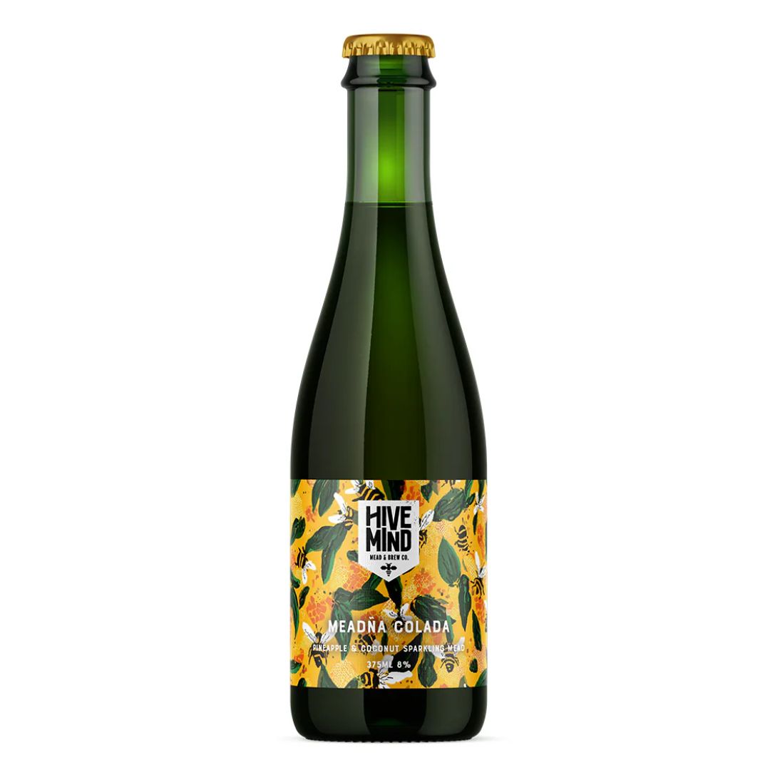 Hive Mind Meadna Colada Pineapple &amp; Coconut Sparkling Mead