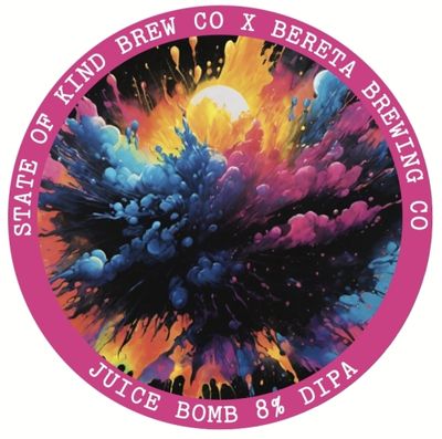State of Kind x Bereta Juice Bomb DIPA