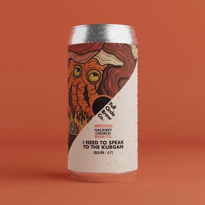 Full Circle x Hackney Church I Need To Speak To The Kurgan Cold IPA