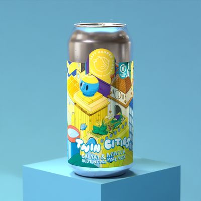 Left Handed Giant Twin Cities Galaxy &amp; Azacca GF Pale Ale