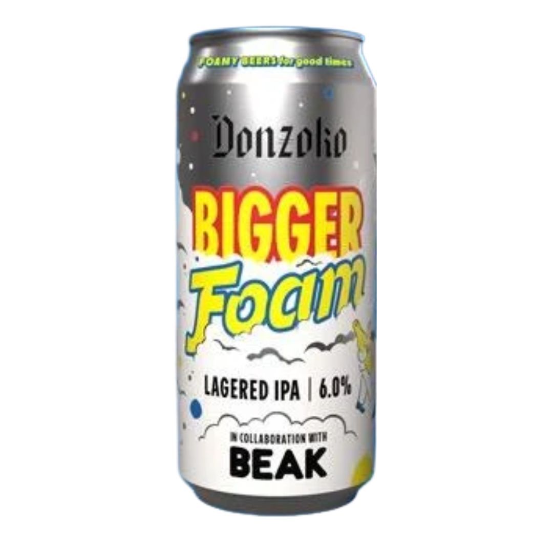 Donzoko x Beak BIGGER Foam Lagered IPA
