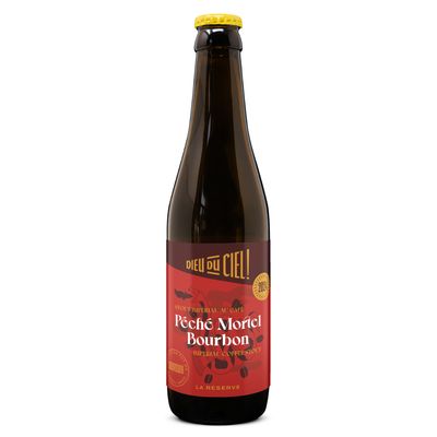 CanadianDieu du Ciel! Peche Mortel Bourbon BA Imperial Stout BOTTLE