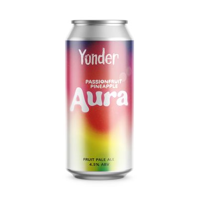 Yonder Aura Passionfruit Pineapple Fruit Pale Ale