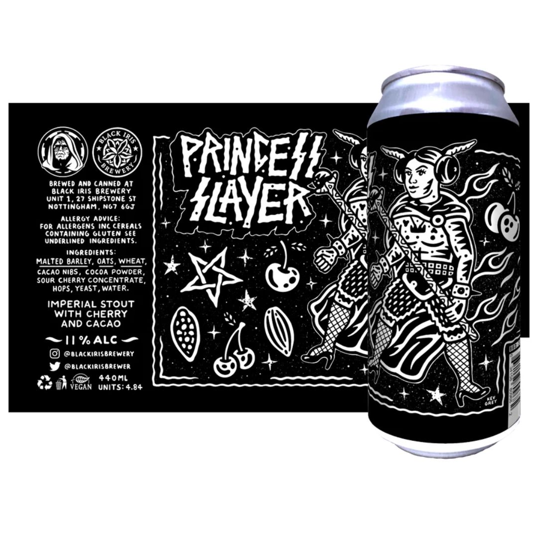 Black Iris x Emperor&#39;s Princess Slayer Imperial Stout